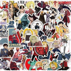 Full Metal Alchemist Stickers Anime 20pc Decals Notebook Laptop Water Bottle